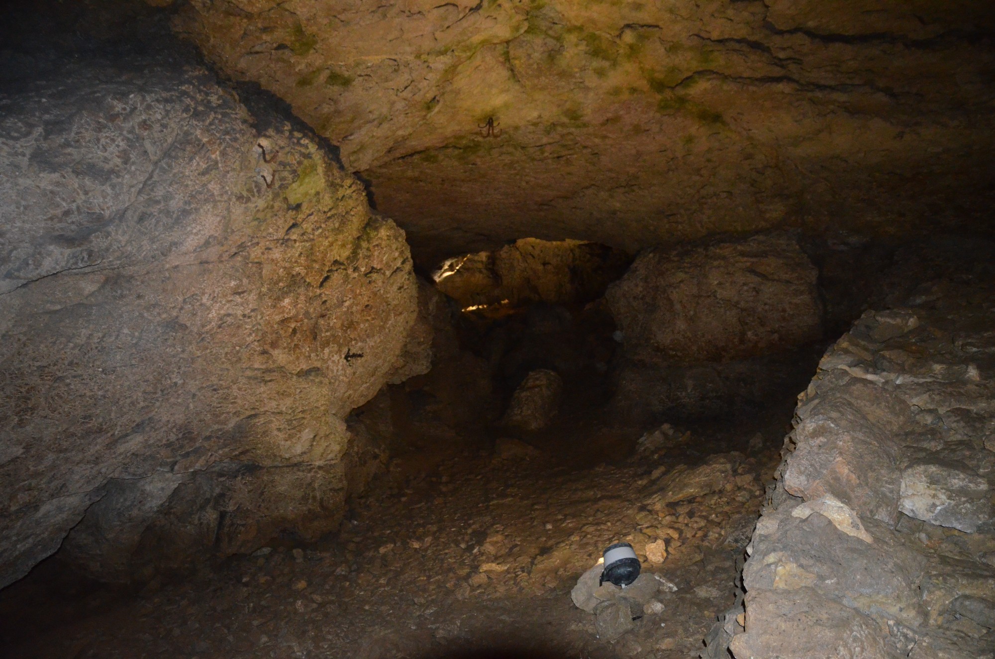 Внутренние залы пещеры