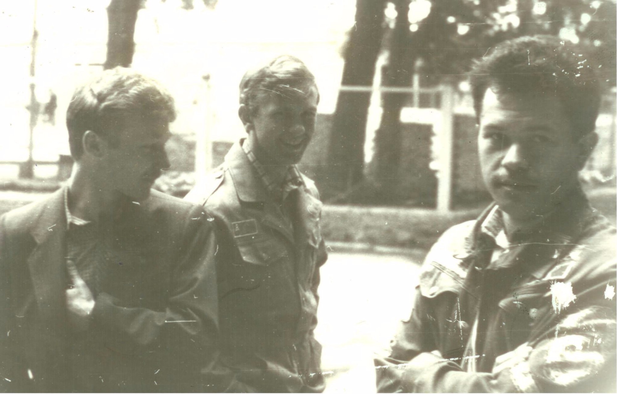 1986. ЗССО Камчатский. Слева направо- Л.Меламед, В.Шлыков, С.Заяшников.