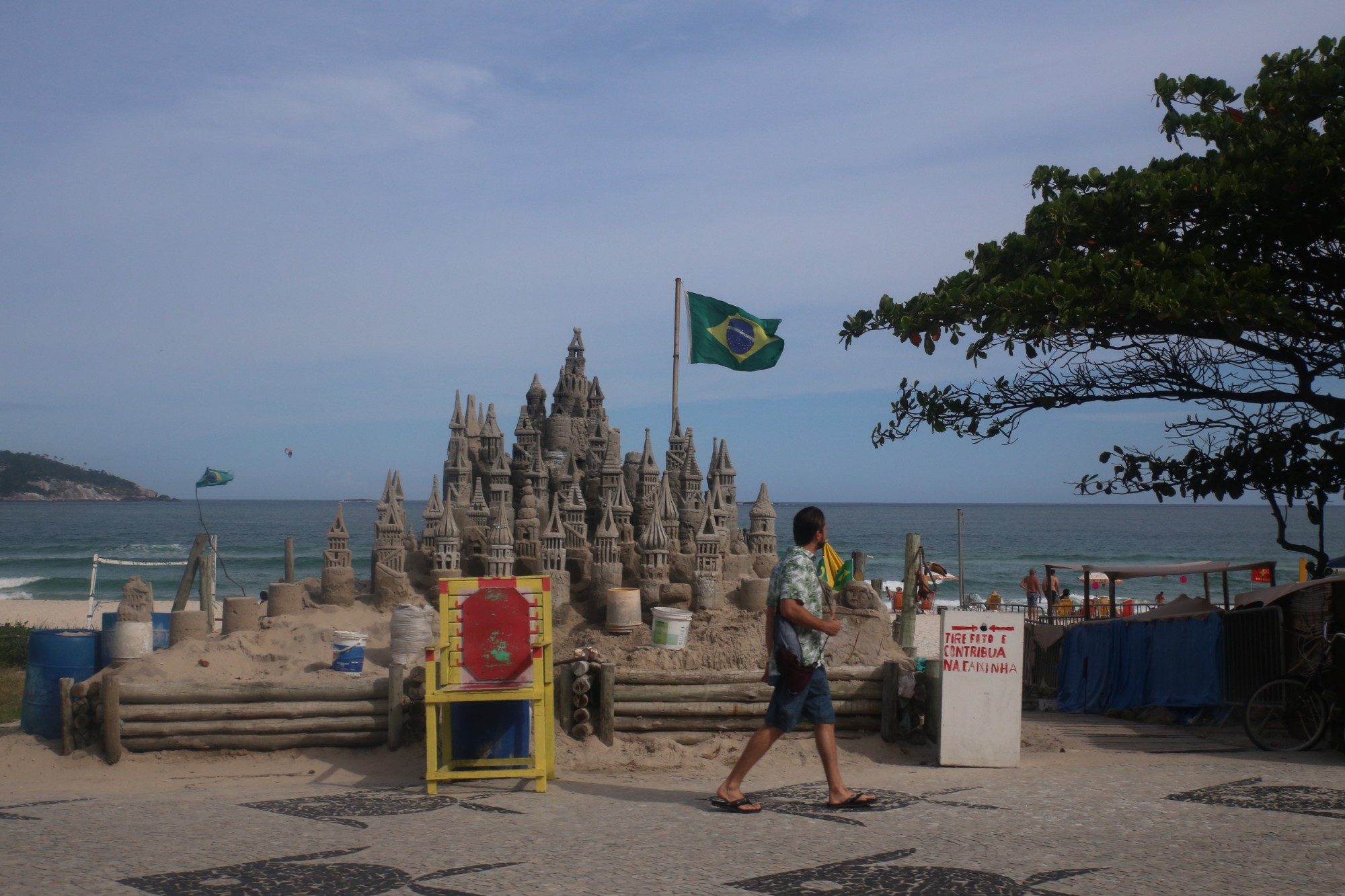 Praia do Pepê Castle Sand, Brazil