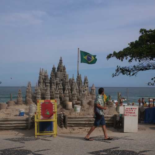 Praia do Pepê Castle Sand, Brazil