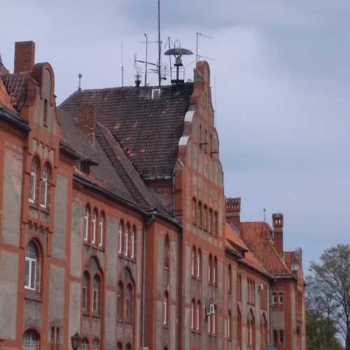 Балтийск, бывший Пиллау. Старые казармы.