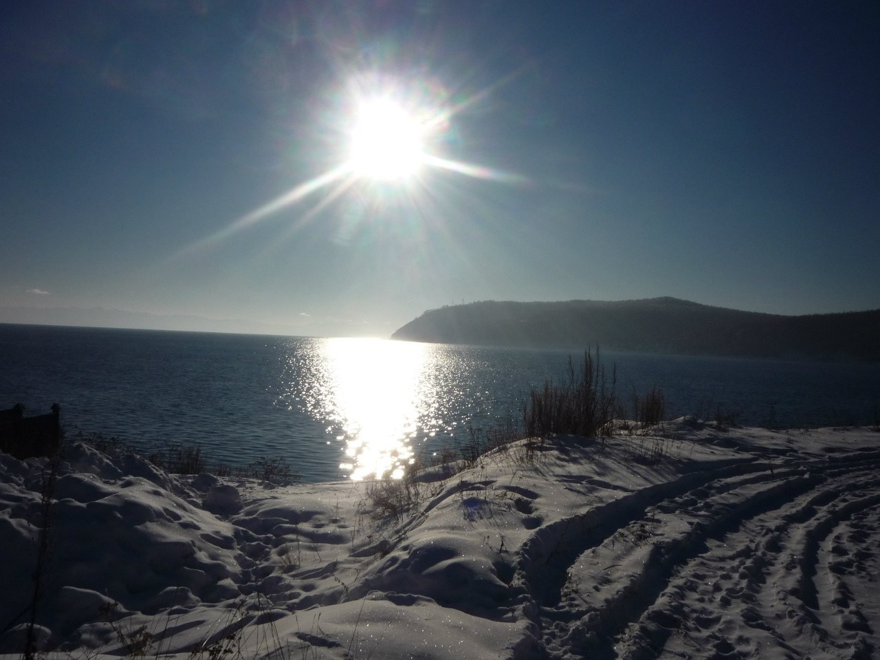 Такое байкальское солнце… между Николой и Листвянкой (13.12.2015)