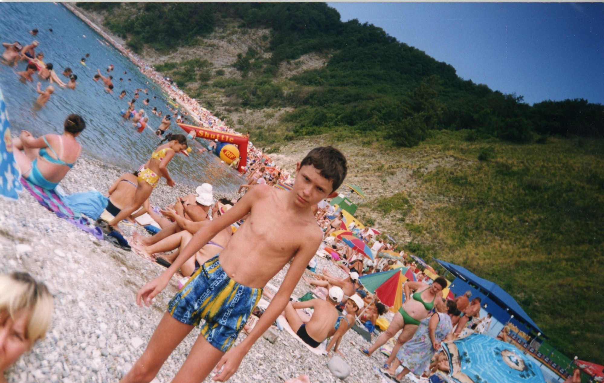 Тринадцать лет назад))) на черноморском побережье!!!