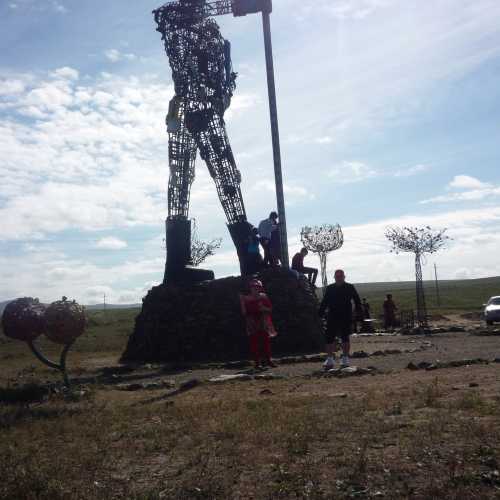 Metallurgist monument, Mongolia