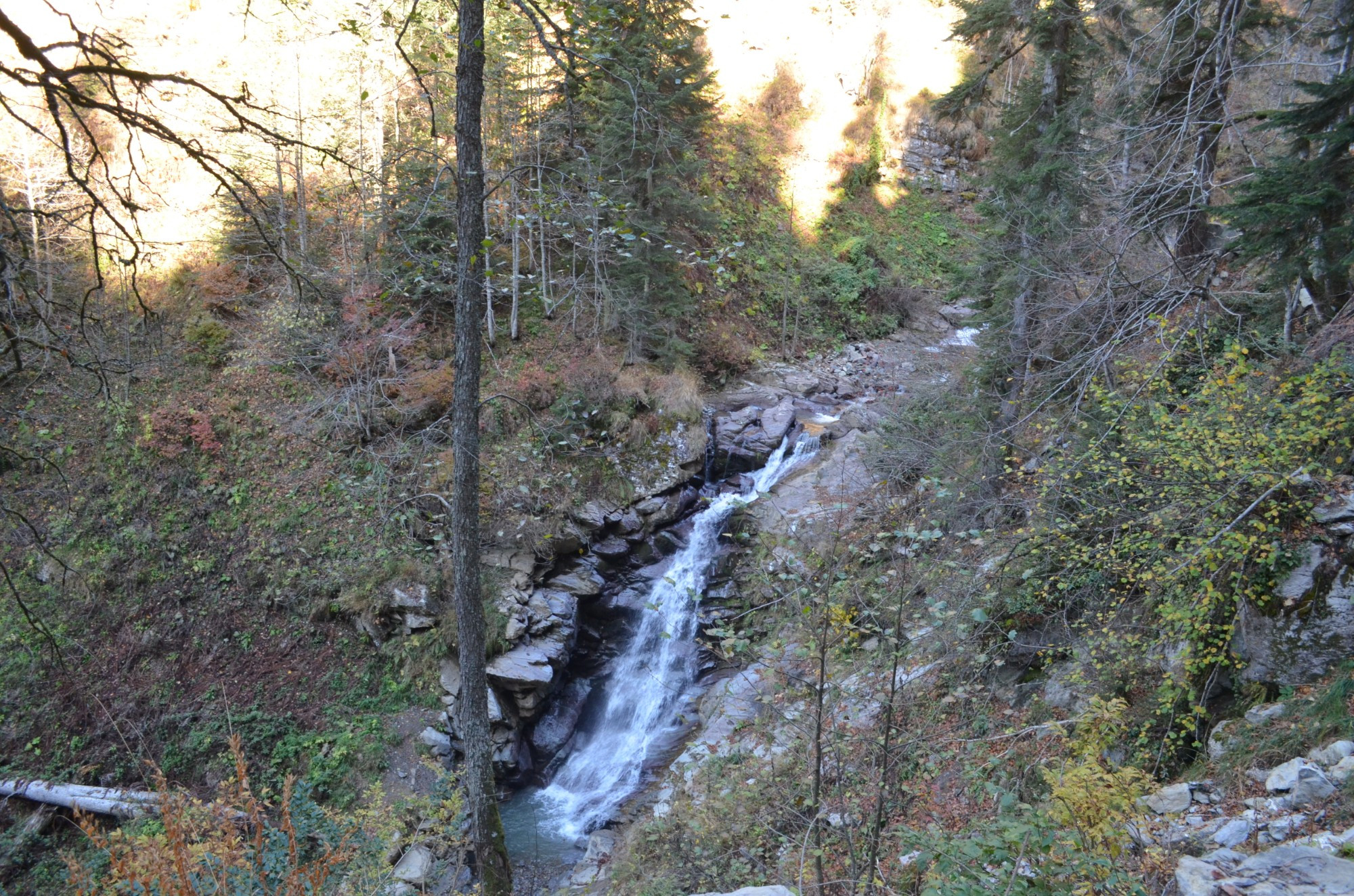 Park of waterfalls 