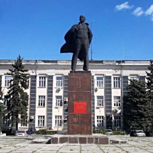 Lenin Square Novoshakhtinsk, Russia