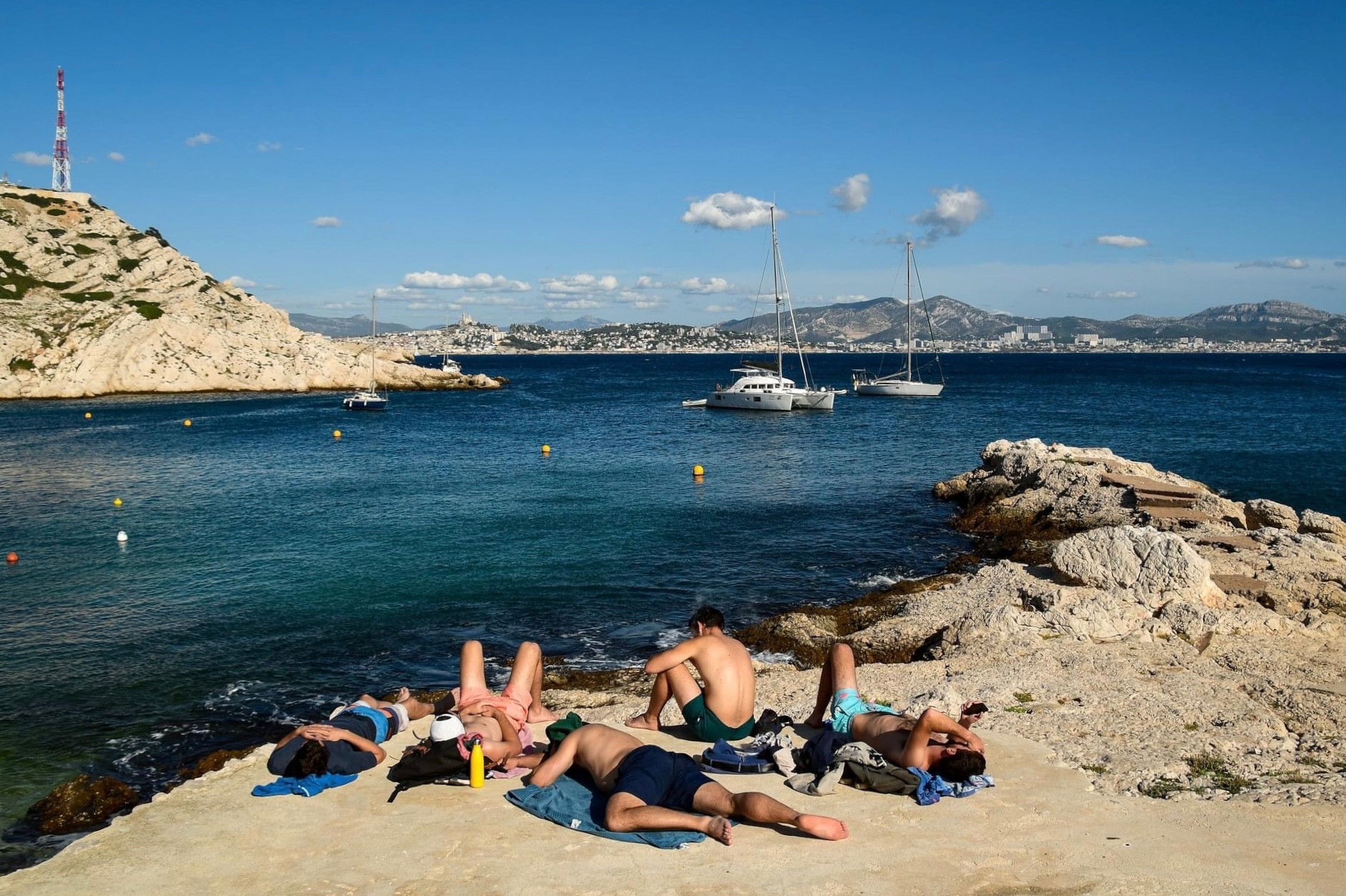 Pomègues Island, Marseille, France.