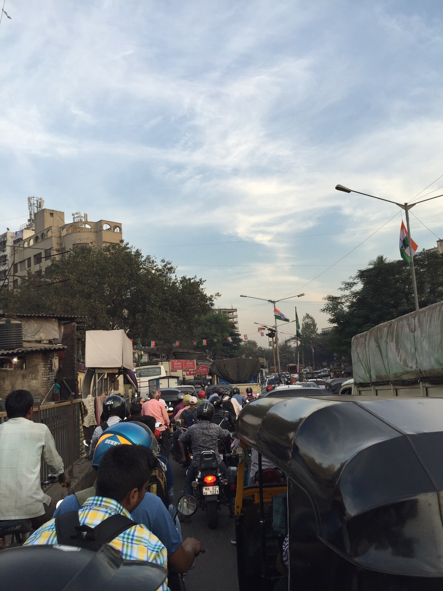 Traffic in Mumbai 