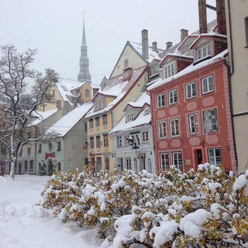 Повезло побывать в Латвии когда ее замело снегом, не каждый год такое бывает =)