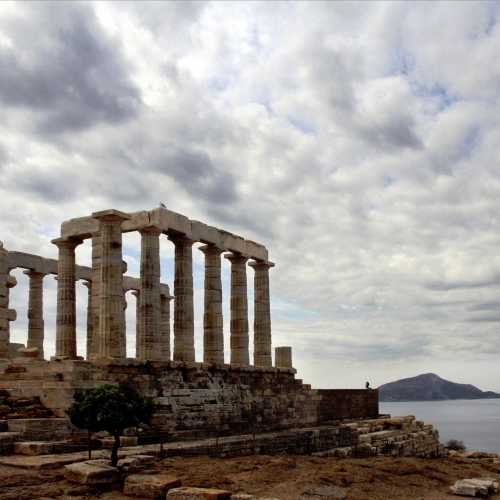 Temple of Poseidon at Cape Sounion, Greece