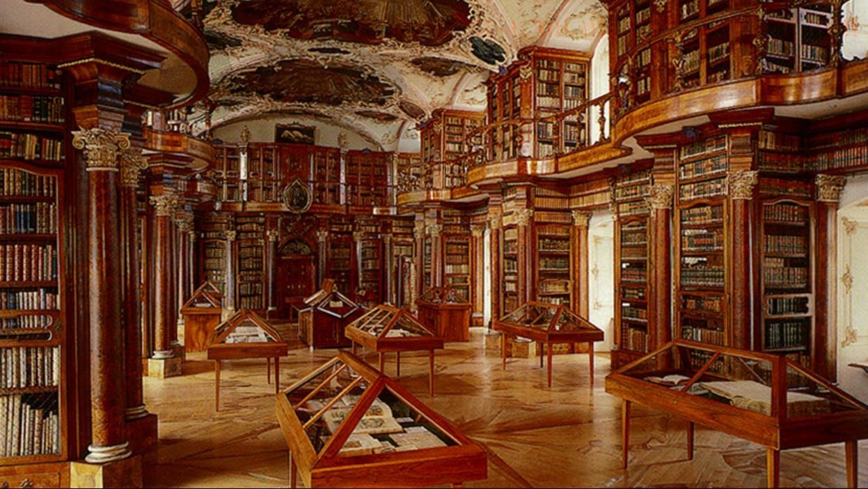 Библиотека монастыря Санкт-Галлена, Switzerland