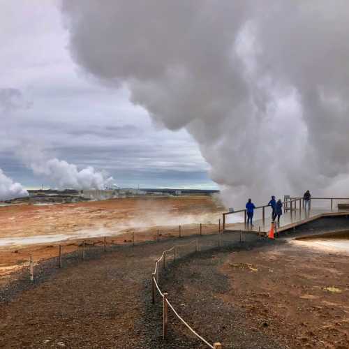 Gunnuhver - fumarole, Iceland