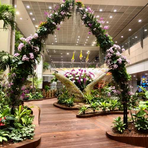 Terminal 2 Orchid Garden, Singapore