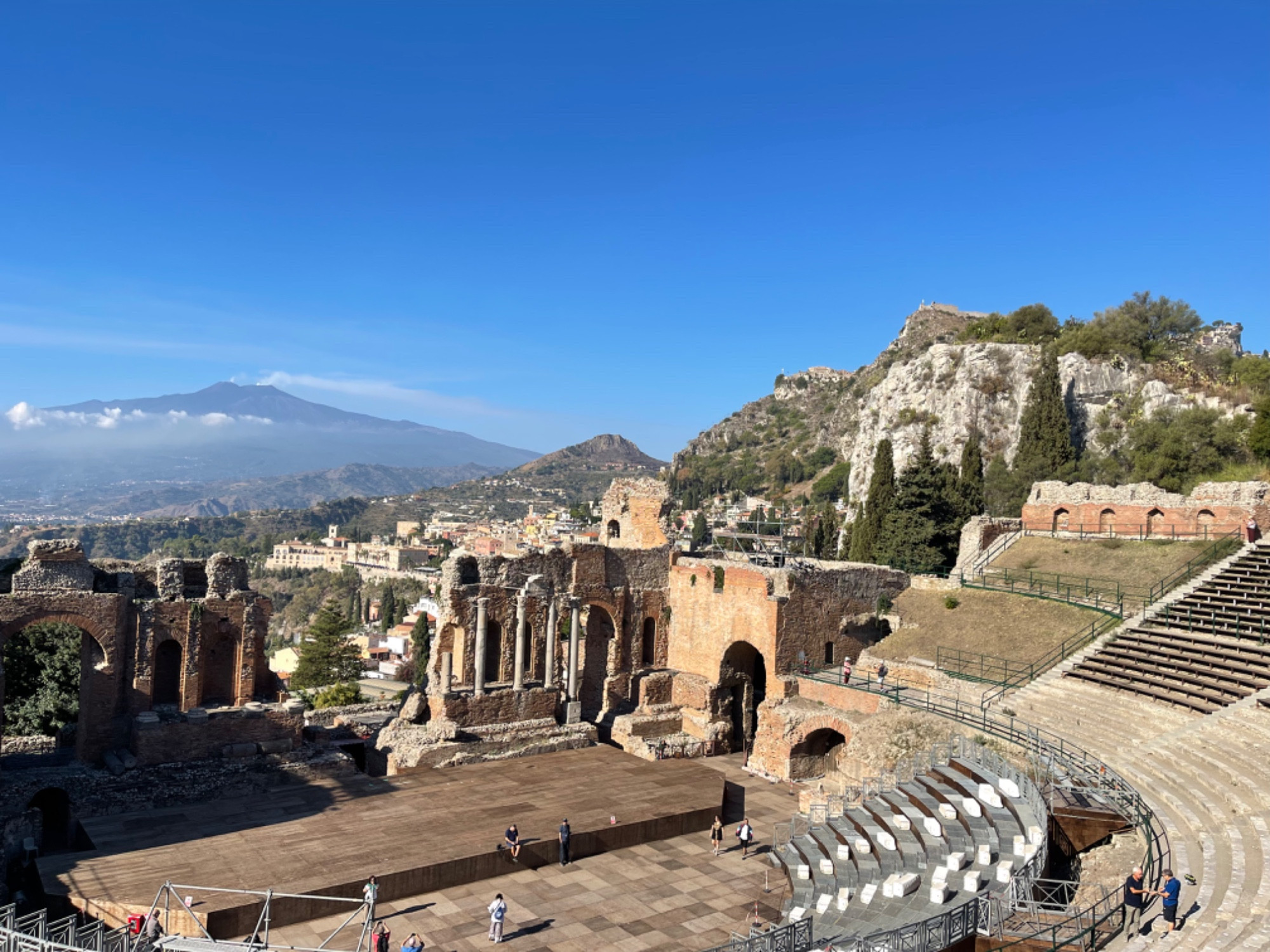 Древнегреческий театр в Таормине, Italy