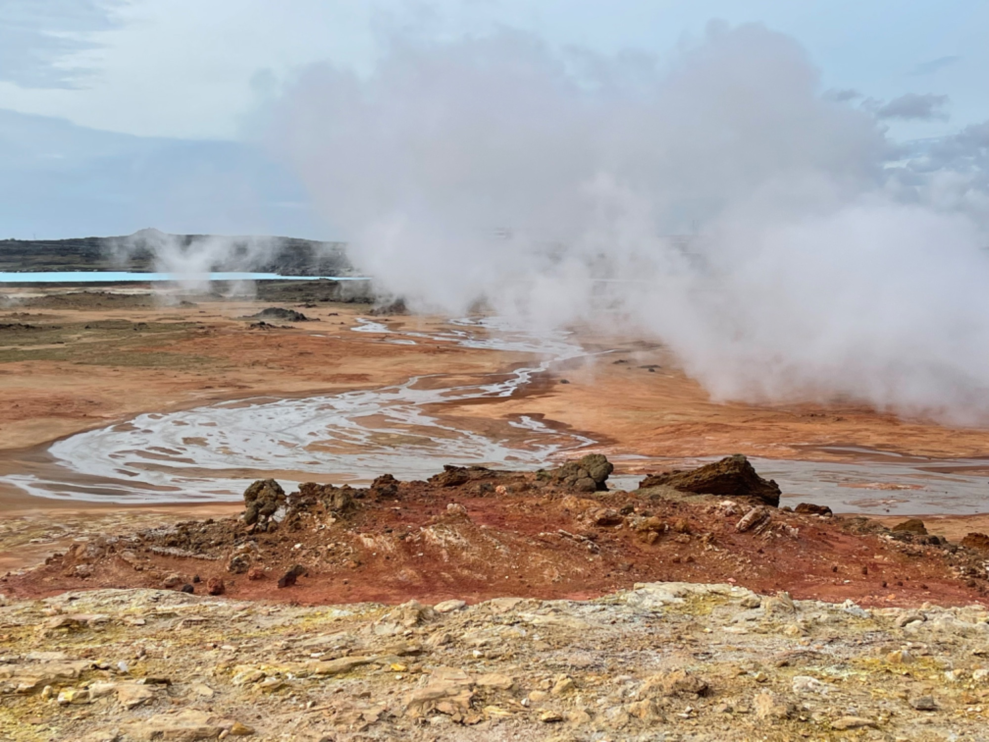 Gunnuhver - fumarole, Iceland