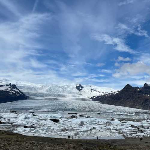 Fjallsarlon glacier, Исландия