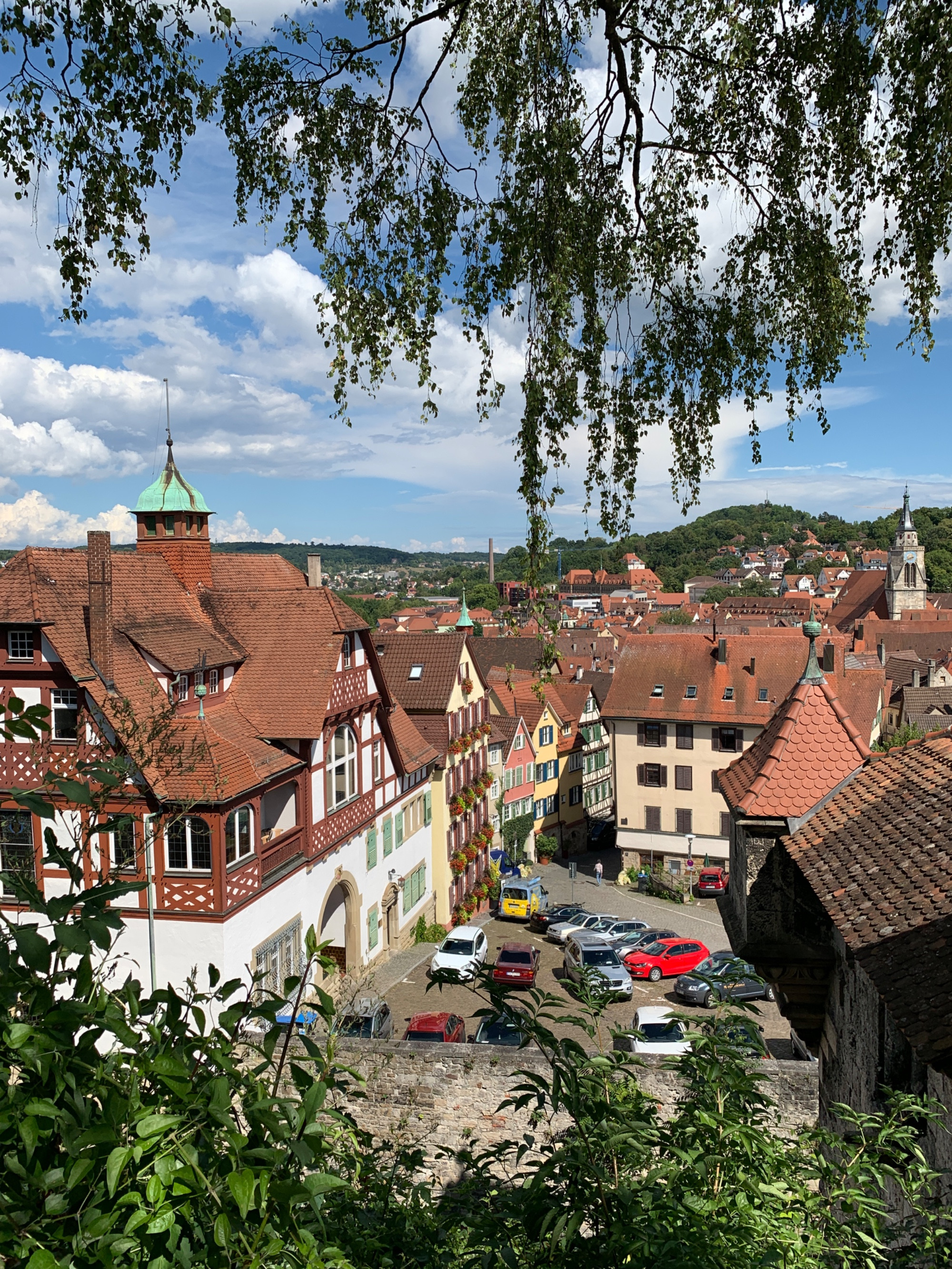 Старинный центр Тюбингена, Германия