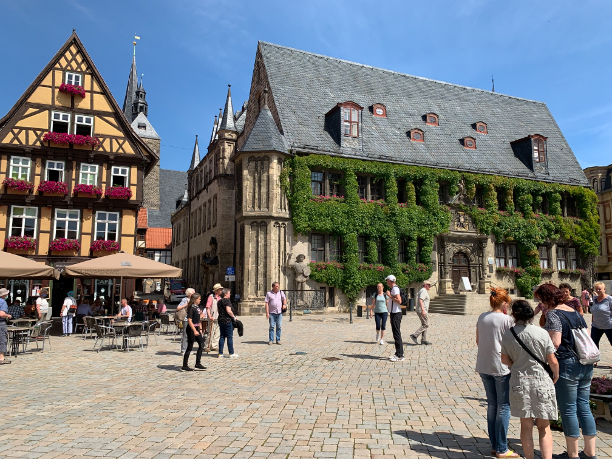 Кведлинбургская ратуша и Роланд, Germany