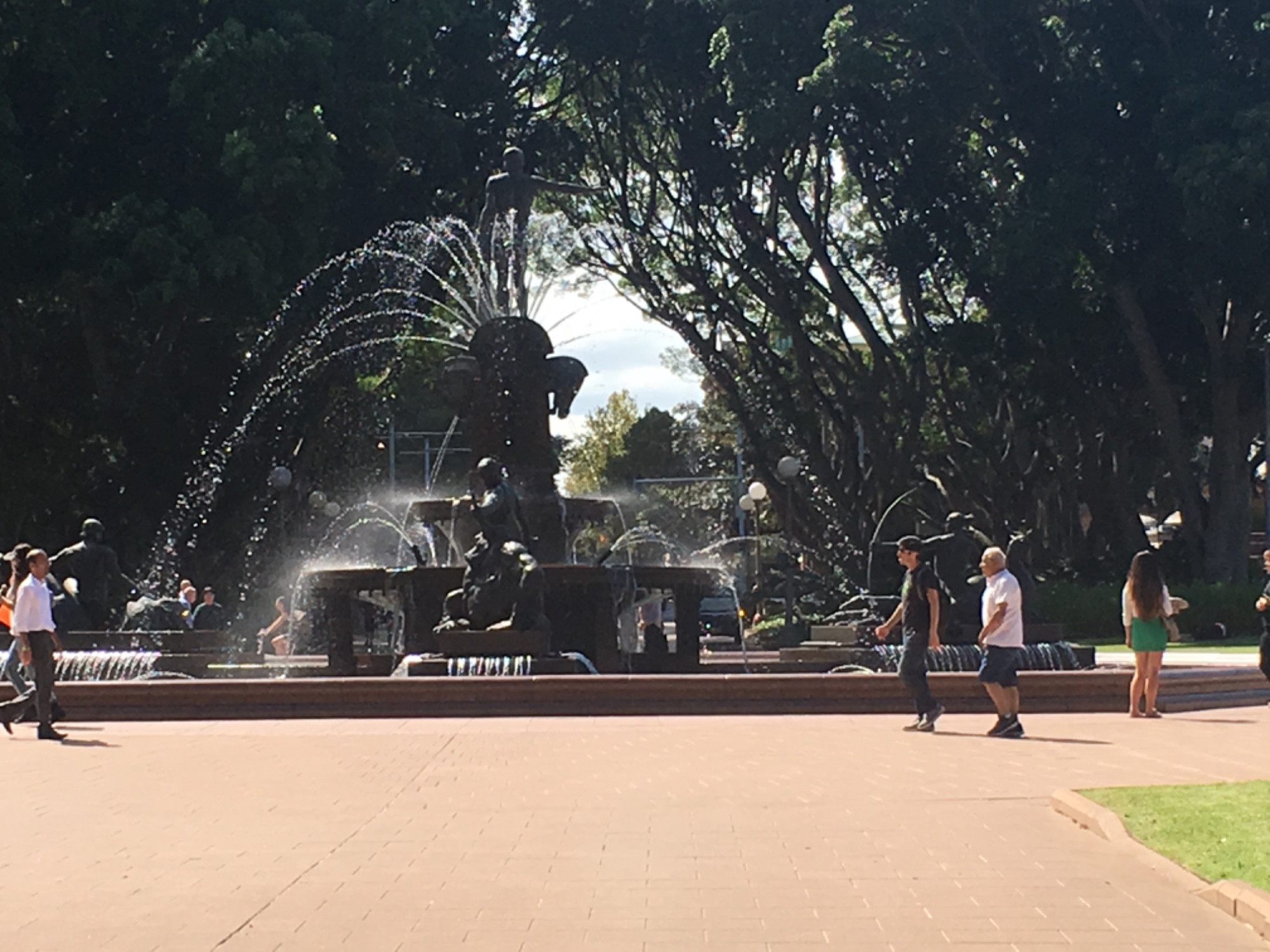 Archibald memorial fountain, Австралия