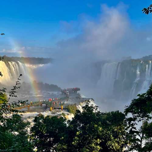 Смотровая на водопаде Пасть Дьявола, Бразилия