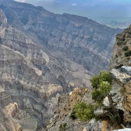 View to Jebel Shams, Oman