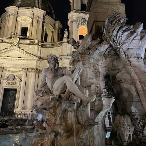 Fontana dei Quattro Fiumi, Italy