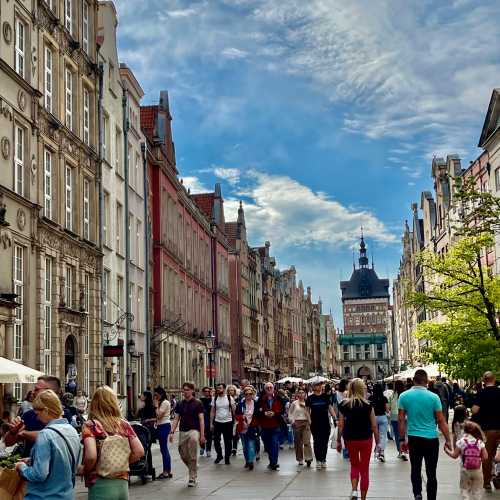 Dluga street, Poland