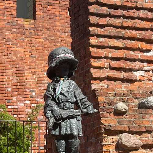 Памятник юному повстанцу, Польша