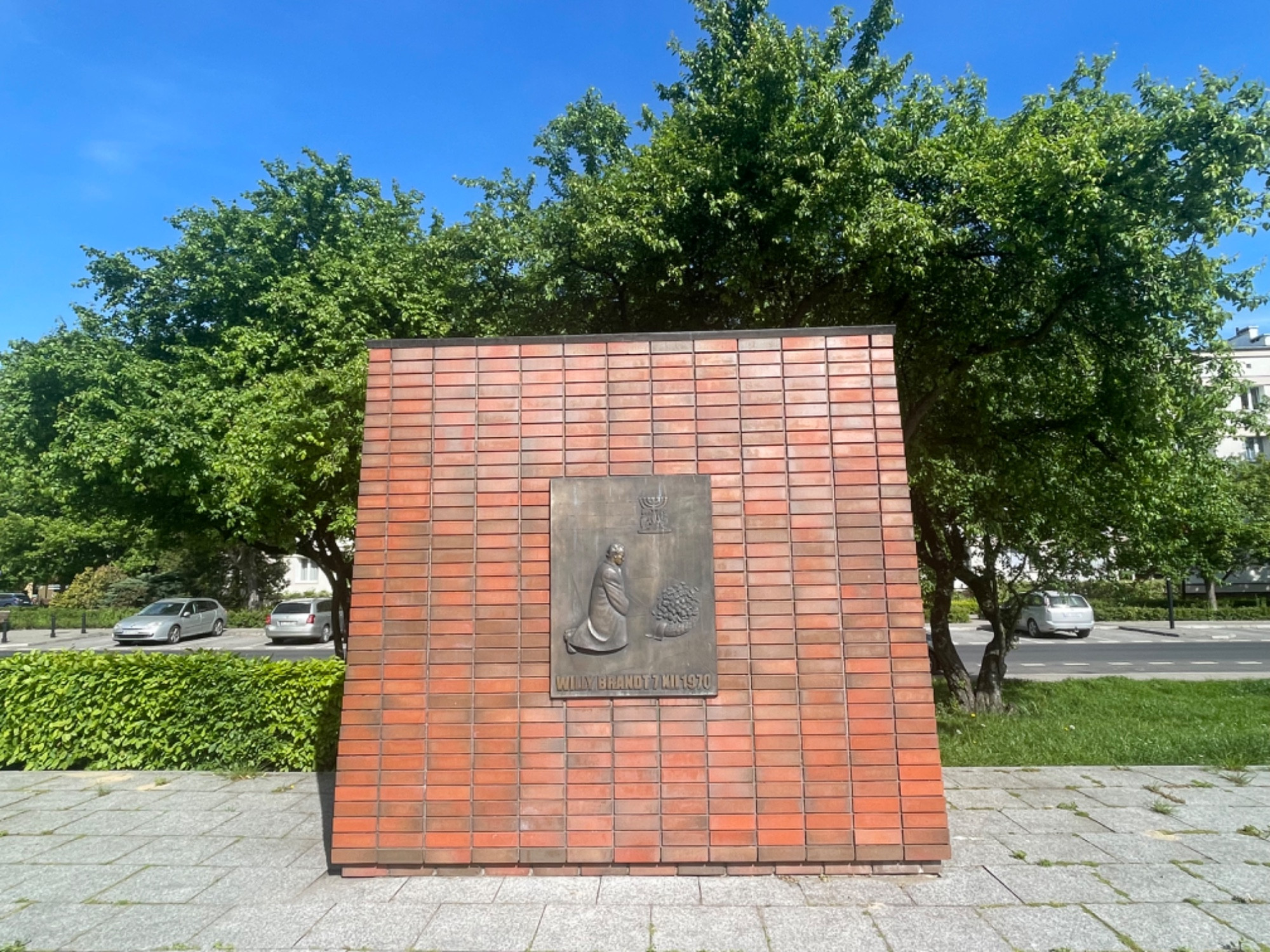 Pomnik Willy'ego Brandta, Польша