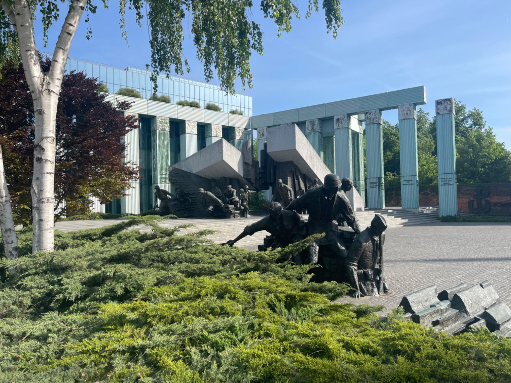 Warsaw Uprising Monument, Poland