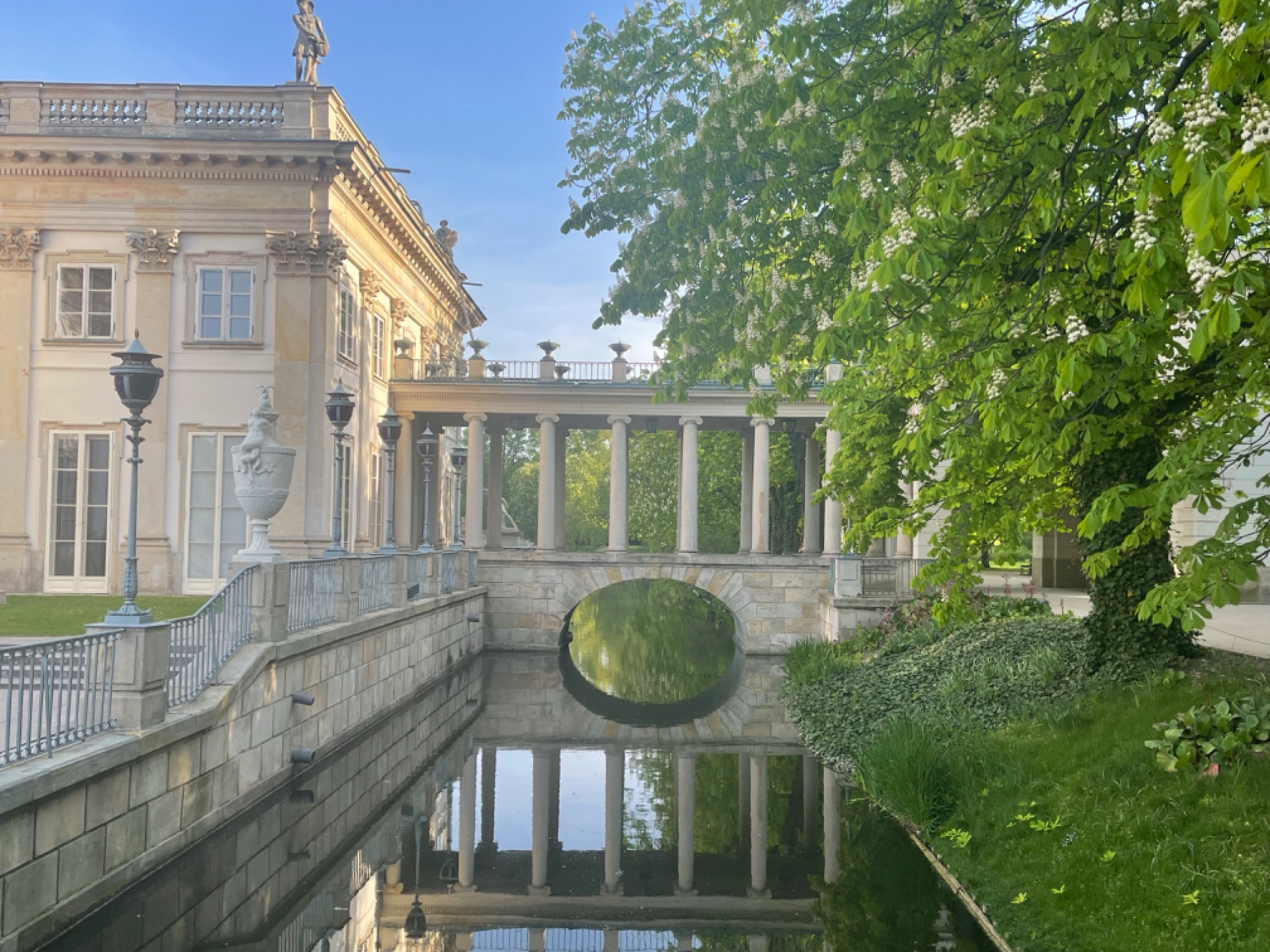 Łazienki Park, Poland