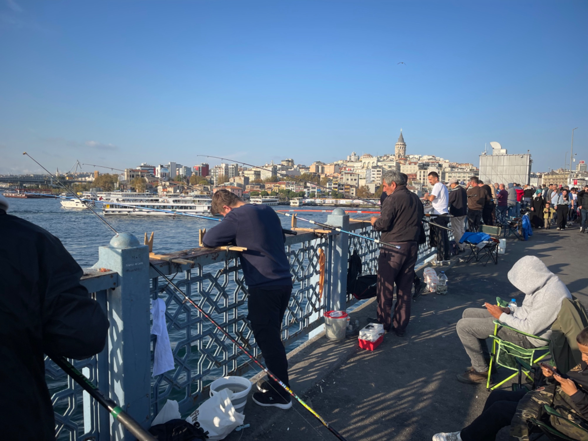 Galata bridge, Turkey