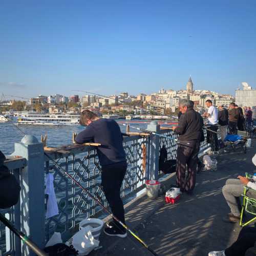 Galata bridge, Turkey