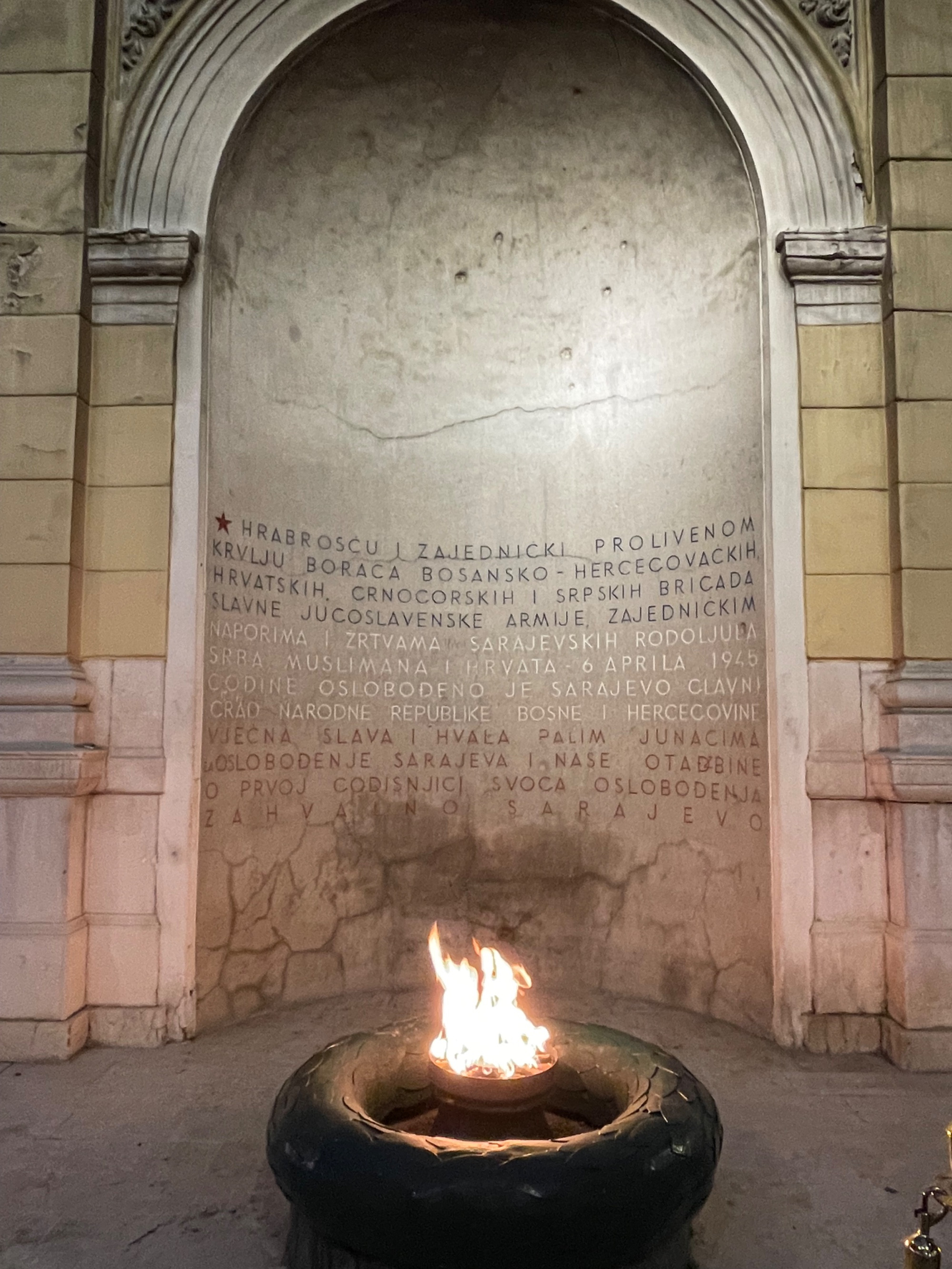 Eternal flame, Bosnia and Herzegovina