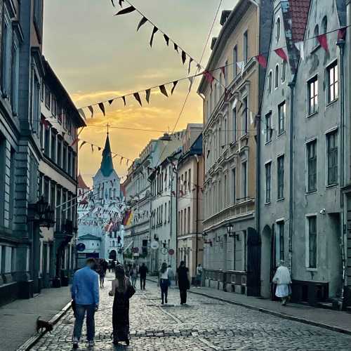 Старый город, Латвия