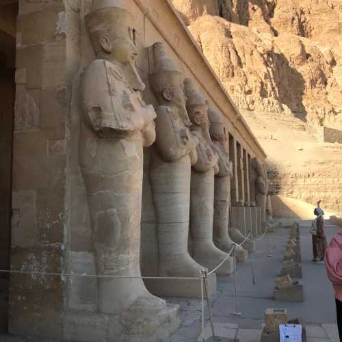 Храм царицы Хатшепсут, женщины-фараона.<br/>
Египет 2023