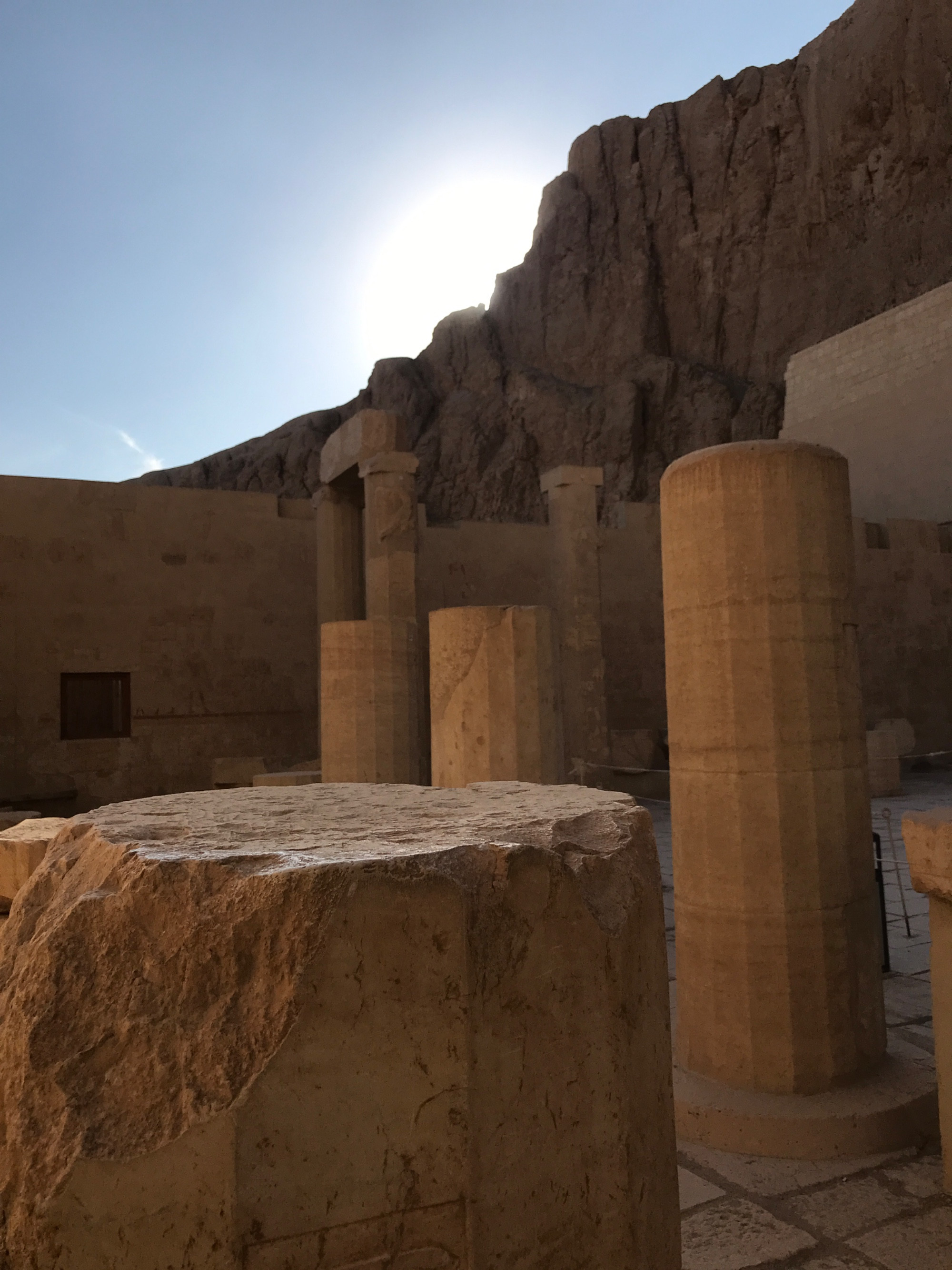 Храм царицы Хатшепсут, женщины-фараона.<br/>
Египет 2023