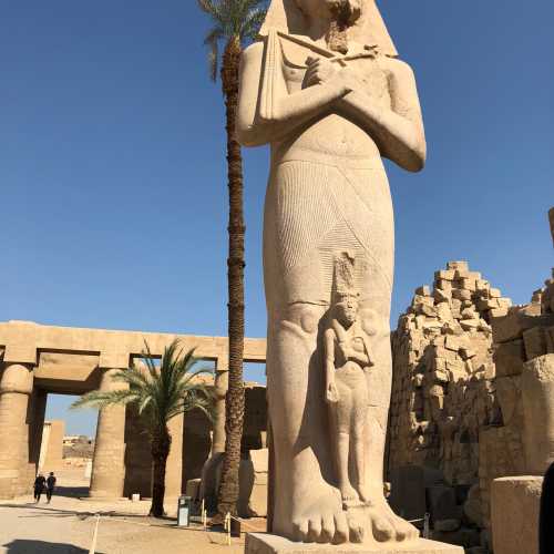 Египет Луксор Карнакский храм. Январь 2023