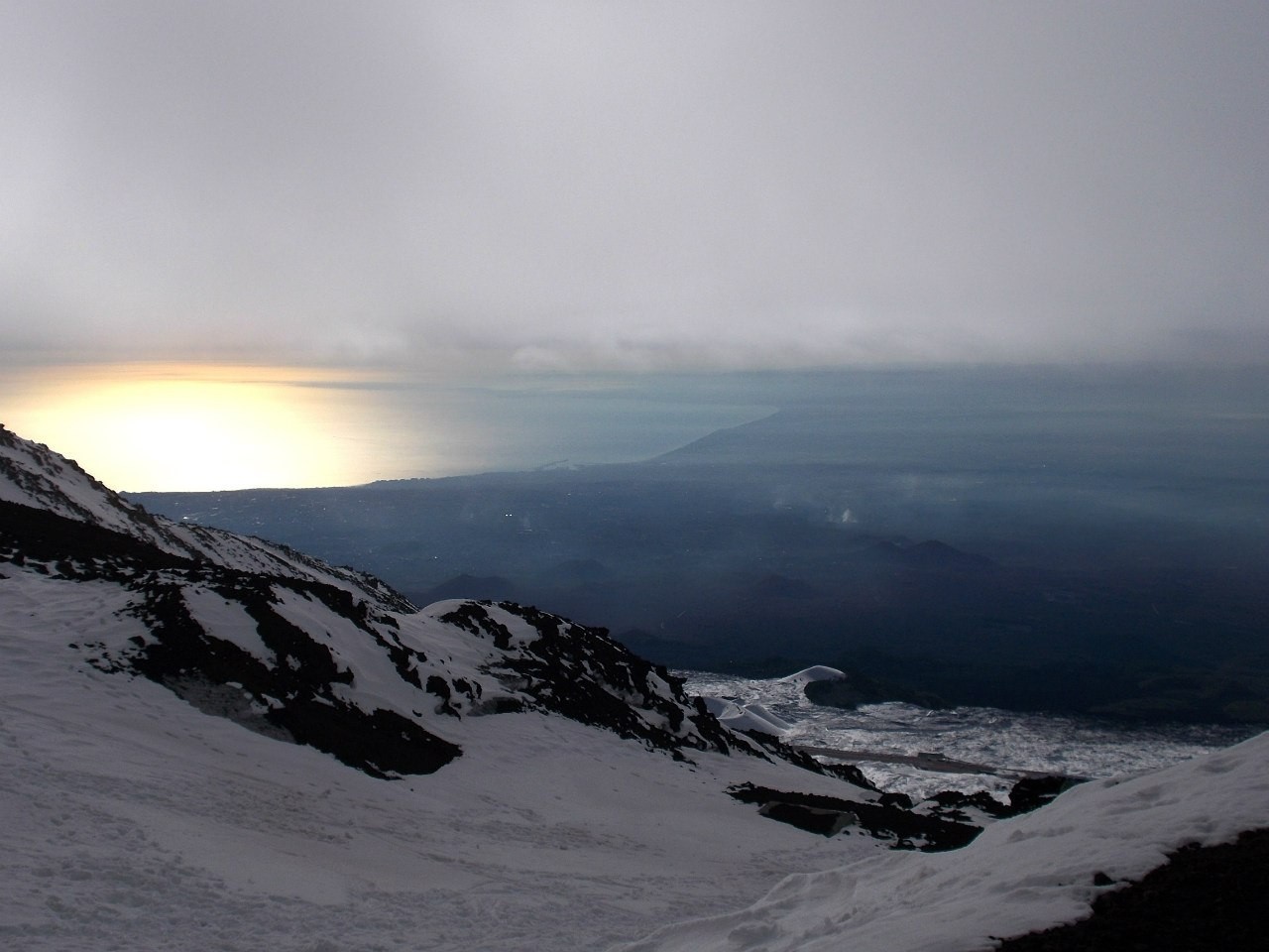 на вулкане Этна