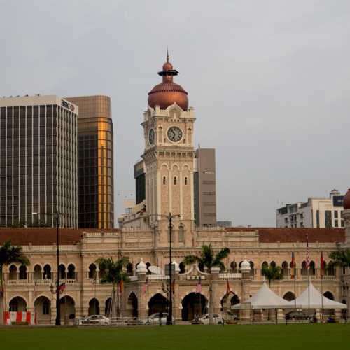 Куала-Лумпур. Площадь независимости.
