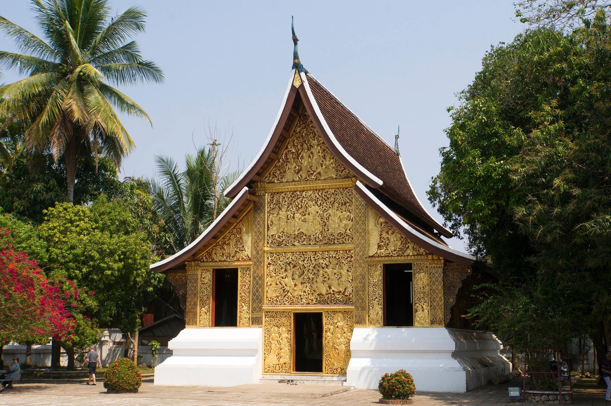 Храмы Луанг-прабанга.