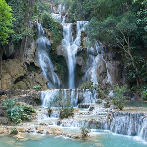 Луанг-прабанг. Водопад Kuang Si.
