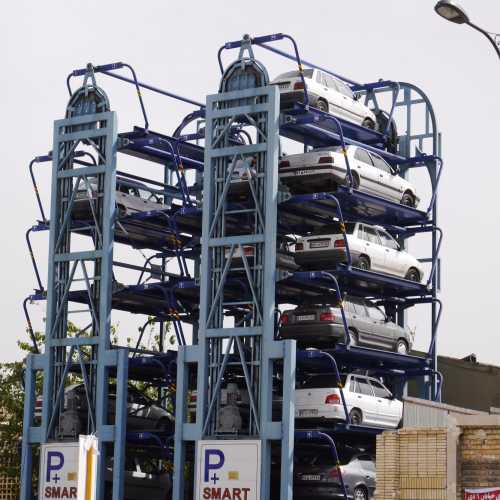 Смарт-парковка в Ширазе