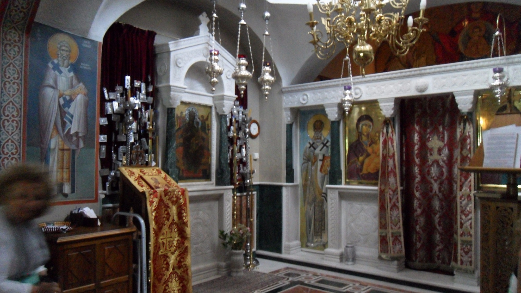 Церковь Святого Николая является подворьем Ватопедского Монастыря на Афоне и в настоящее время работает как паломническа, Greece