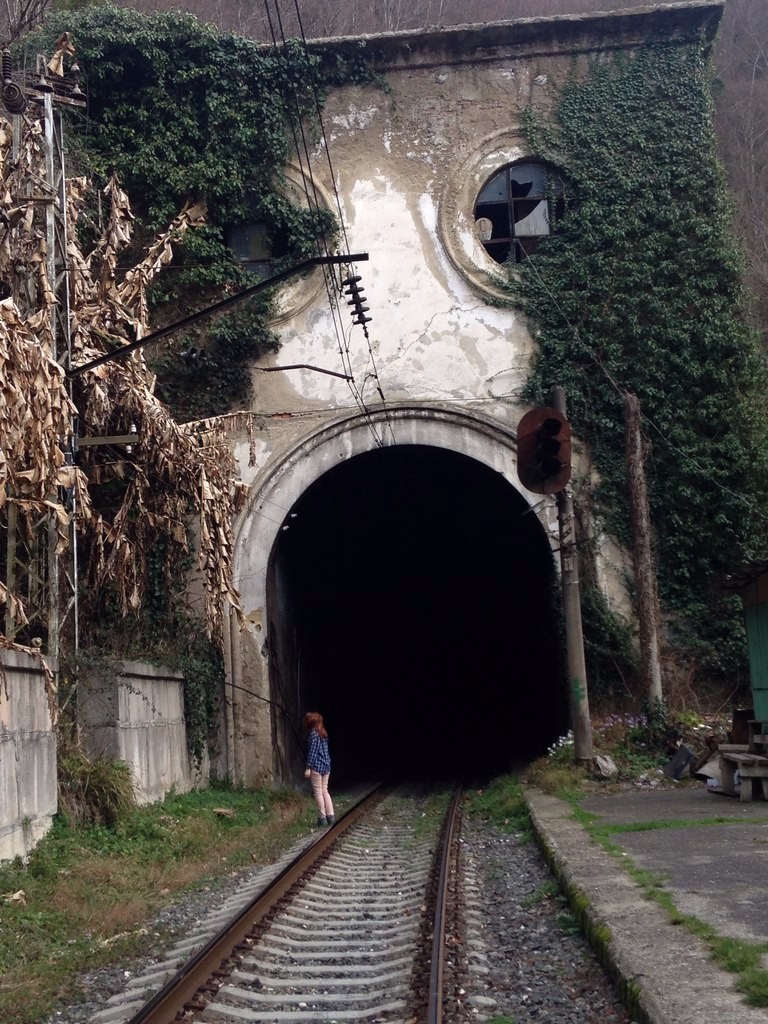 Psyrtskha railway station, Abhazia