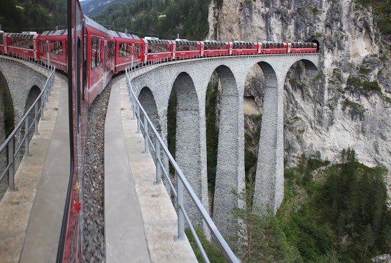 Rhaetian Railway, Switzerland