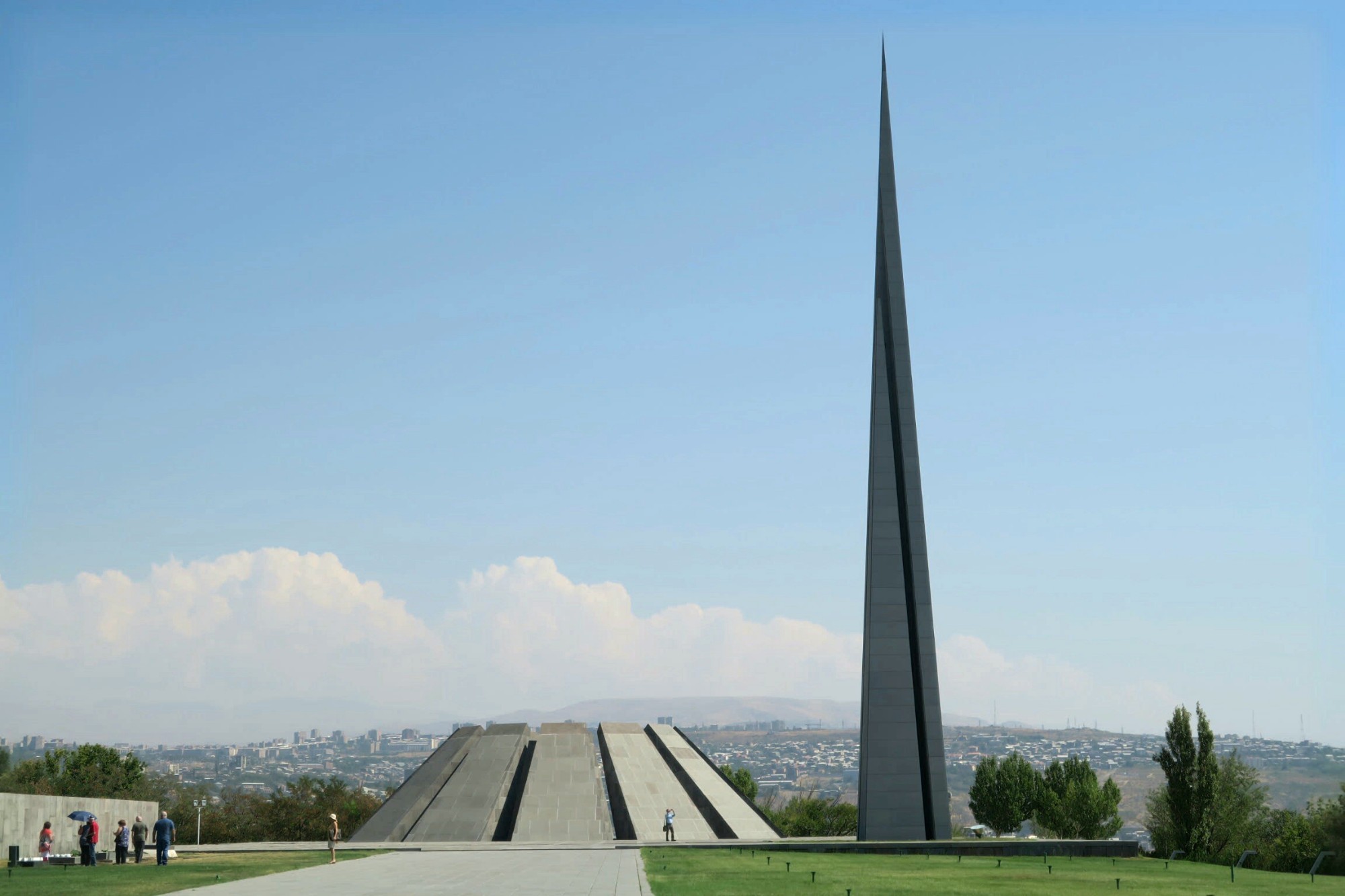 Tsitsernakaberd Armenian Genocide Memorial in Yerevan
