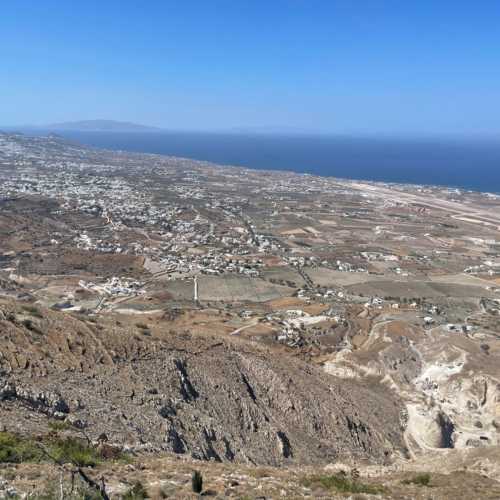 Caldera View from Megalochori, Греция