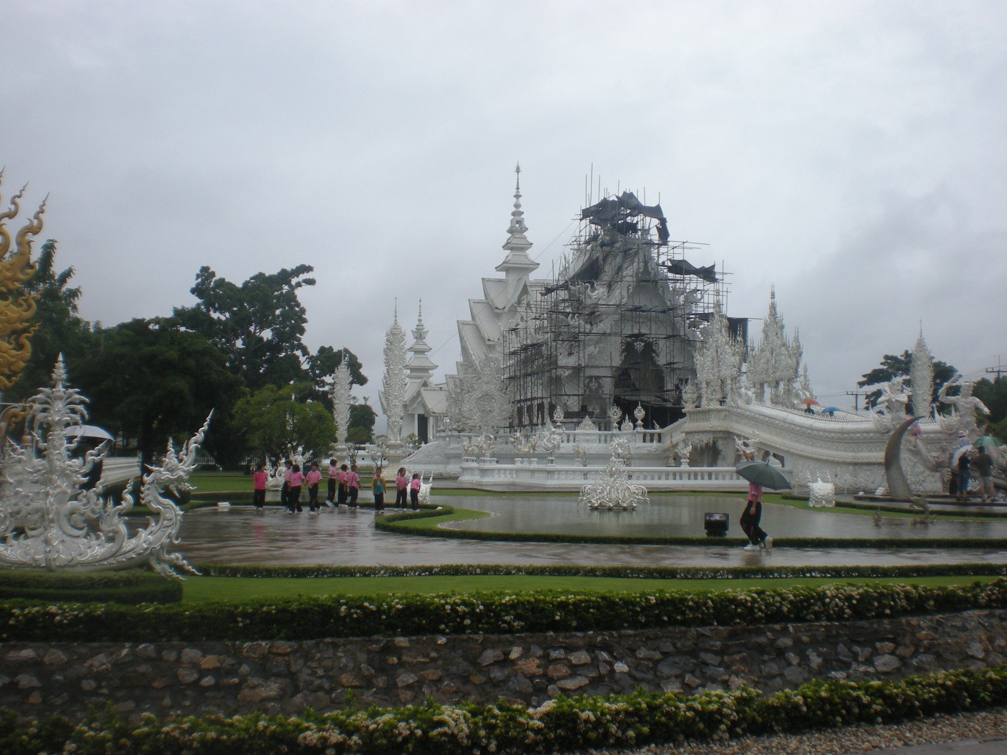 wat rong khun, Thailand