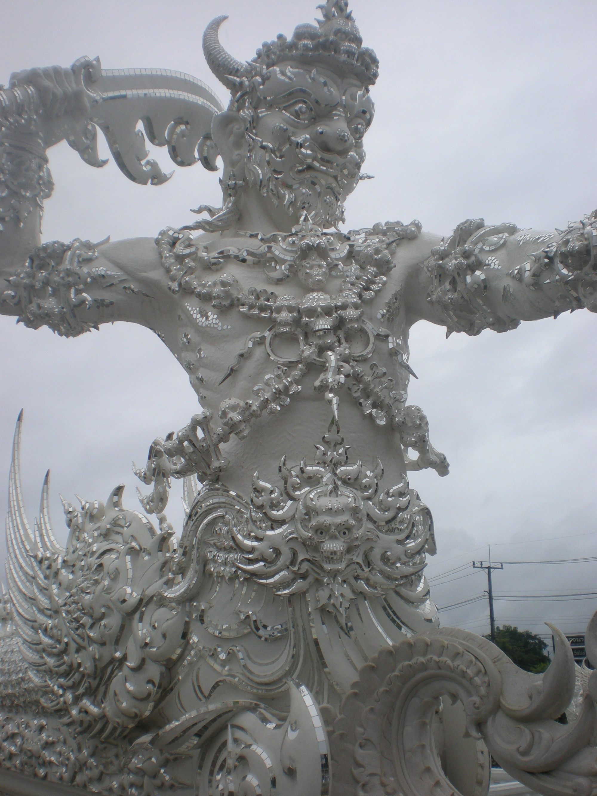 wat rong khun, Thailand